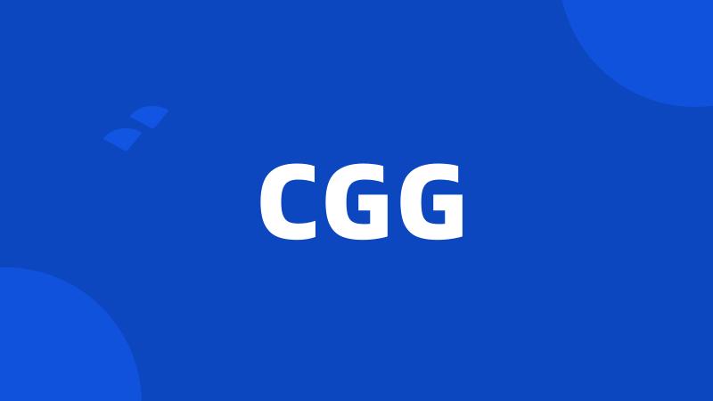 CGG