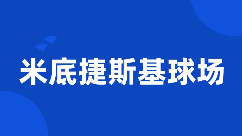 米底捷斯基球场