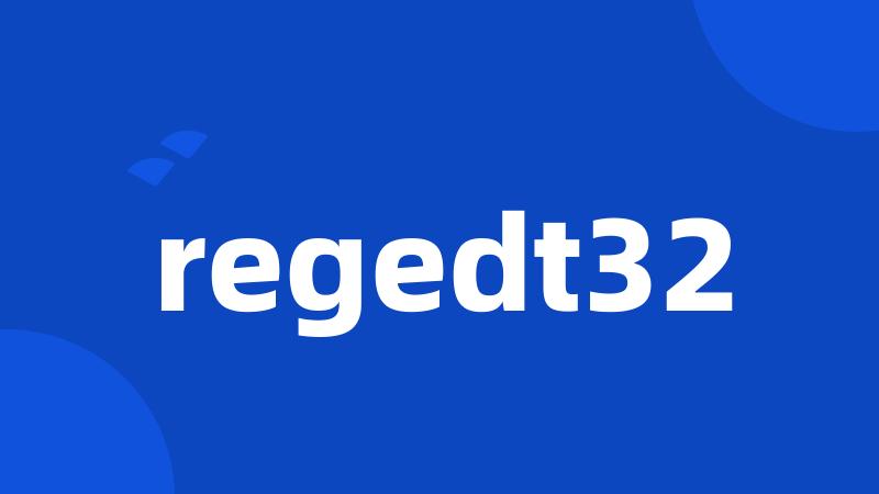 regedt32