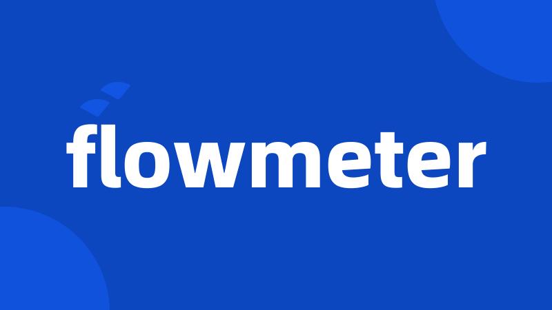 flowmeter