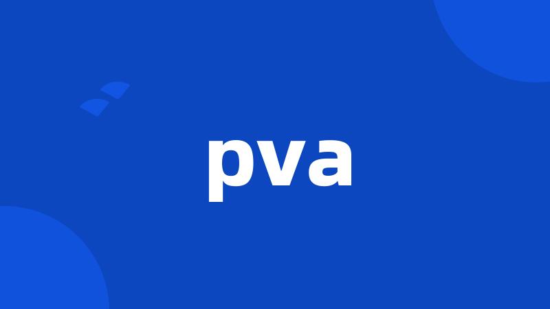 pva