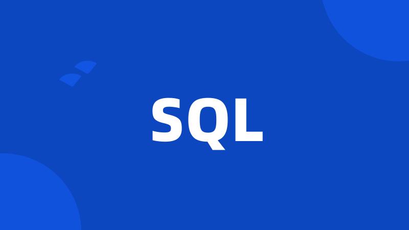 SQL