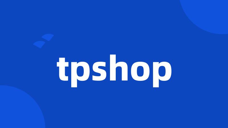 tpshop