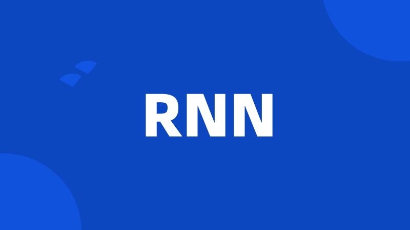 RNN