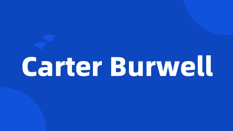 Carter Burwell