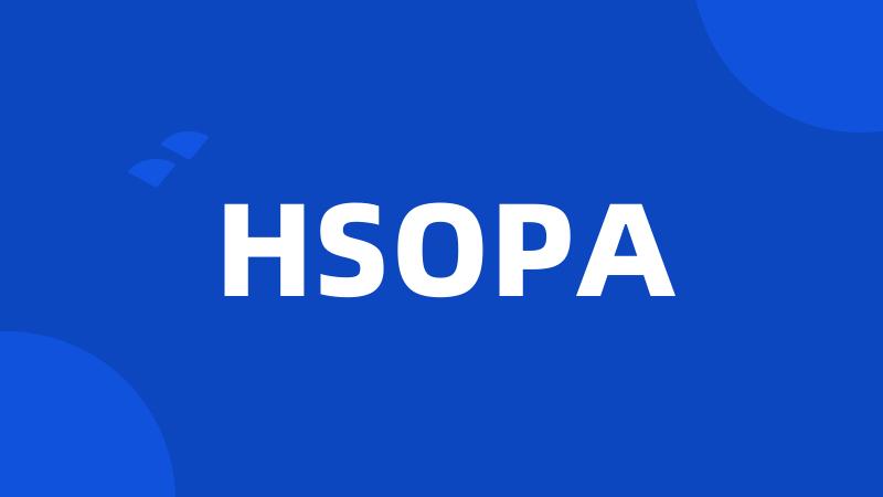 HSOPA