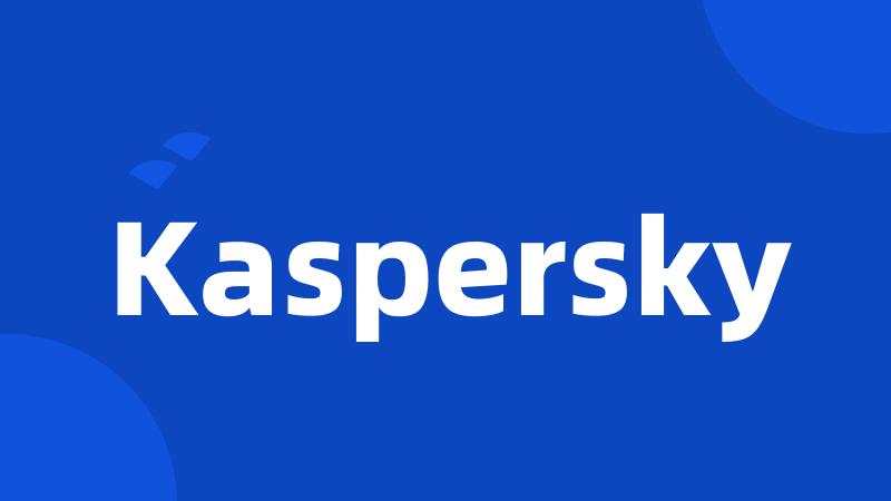 Kaspersky