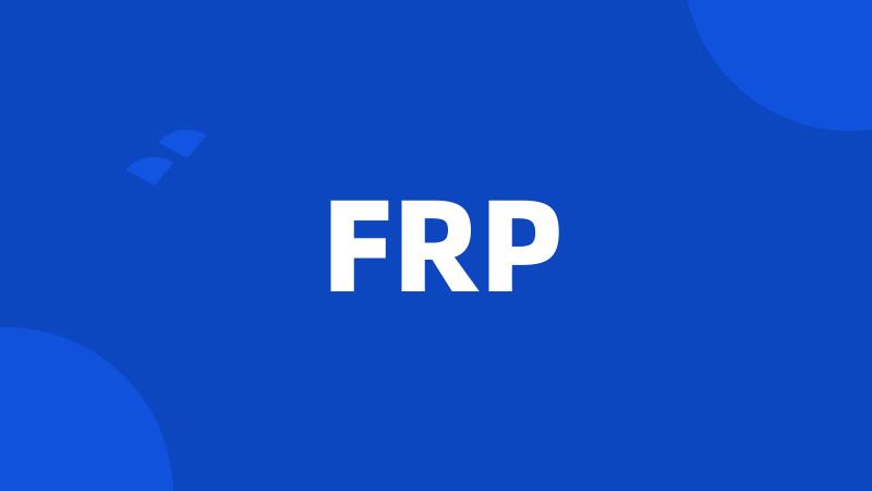 FRP