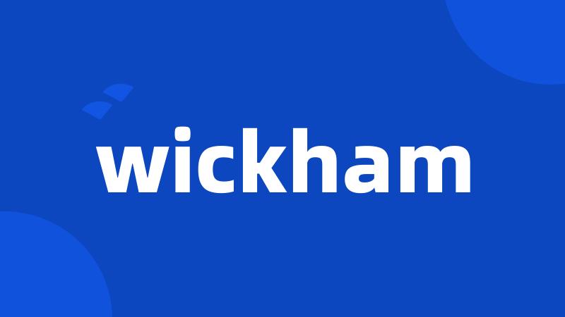 wickham